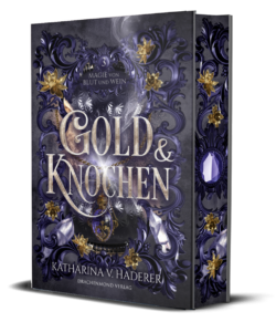 Band 3, GOLD & KNOCHEN, müssen allerdings aus organisatorischen Gründen auf Februar 2026 verschoben werden. High Fantasy für Erwachsene Finale der epischen Fantasybuch Trilogie